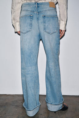 ZW COLLECTION BAGGY LOW-RISE JEANS - Zara фото 10