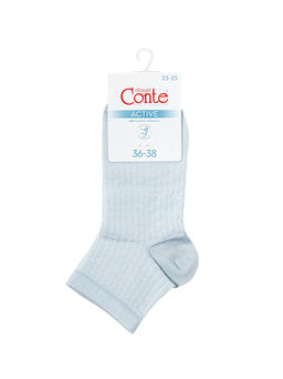 Цена за 2 пары Носки короткие Conte Elegant, голубой  фото 4