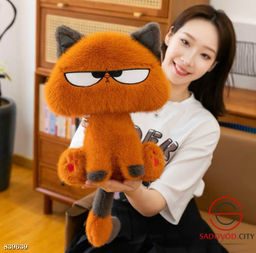 Плюшевая мягкая игрушка кот