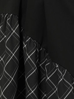 Платье 0345-1с черный матовый