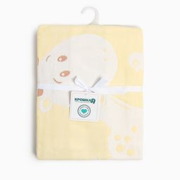 Полотенце детское Крошка Я Оленёнок 95х1005 см, цвет жёлтый, 100% хлопок, 280 г/м2  фото 7