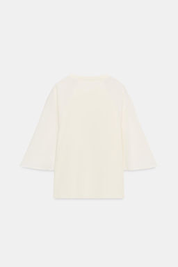 CAMISETA COMBINADA / Crudo - Zara фото 6