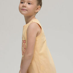 PELICAN, майка для девочек, Желтый  фото 4