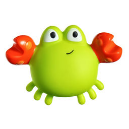 Резиновые игрушки для ванны Крошка Я «Морские друзья», в наборе 4 шт., виды МИКС