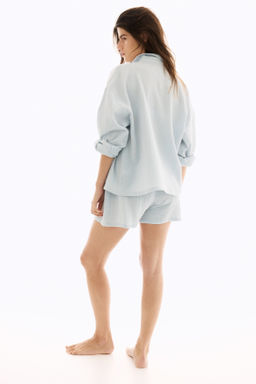 Camisa y pantal?n corto de pijama - H&m фото 14