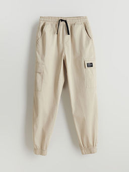 Beli Lastikli Erkek ?ocuk Kargo Jogger Pantolon