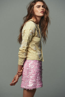 CARDIGAN WITH BEADS - Zara фото 4