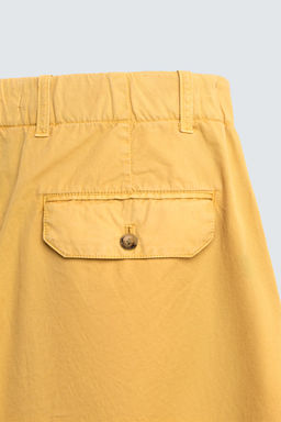 PANTAL?N RELAXED FIT ALGOD?N AARON LEVINE X ZARA / Amarillo claro  фото 10