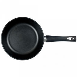 Сковорода с тефлоновым покрытием д26см "Классик", h7см, s0,42см, ручка из термостойкого пластика (Россия)