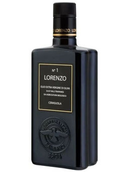 Масло оливковое Barbera Lorenzo №1 DOP Organic Extra Vergine 500 мл, стекло, ИТАЛИЯ