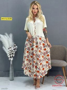 Платье женское с принтом - Bruno фото 2