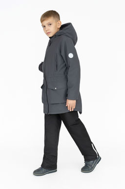 Куртка детская демисезонная графит