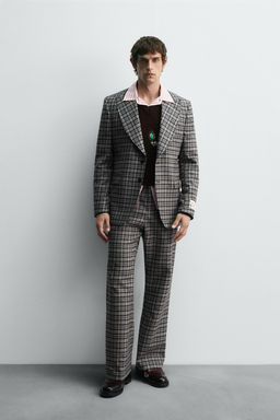CHECK SUIT BLAZER HARRY LAMBERT FOR ZARA X DISNEY