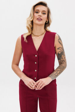 Жилет GO F4088/12-01.164-170 вишня - Pirs фото 4