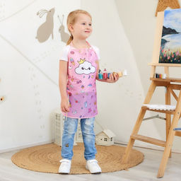 Фартук детский Этель Облачко, 49 х 39 см