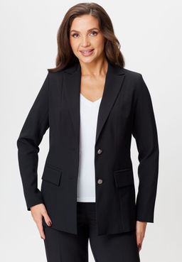 Жакет БелЭльСтиль 412 черный однотон фото 3