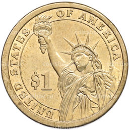 Монета 1 доллар 2009 года (Р) США 11-й президент США Джеймс Полк