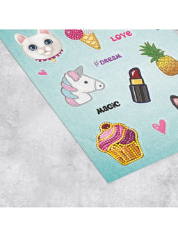 Цена за 2 шт. Альбом детских наклеек, 8 листов, #LOVE, 11 х 16 см