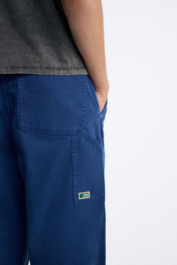 FADED CARPENTER TROUSERS WITH POCKET - Zara фото 5
