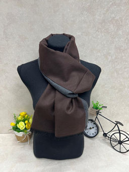 Тёплый платок из шерсти мультицвет