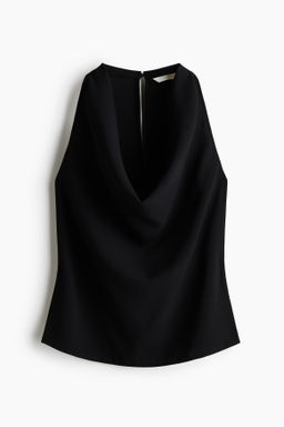 Cowl-neck top