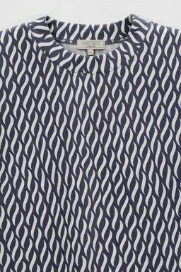 ЕВТ 3317/синие мини косы фуфайка жен