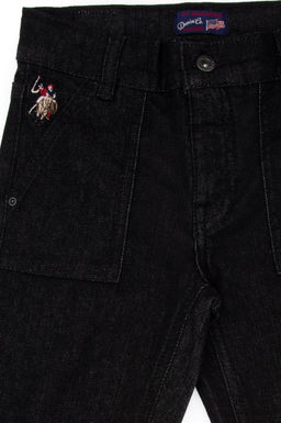 Erkek _ocuk Siyah Jean Pantolon - U.s. polo assn фото 4