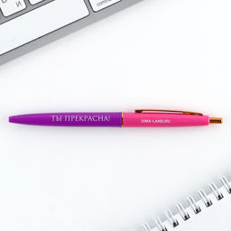 Подарочный набор стикеры и ручка С 8 Марта, 2?30 л, синяя паста 0.7 мм - Artfox фото 4