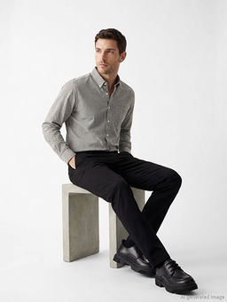 Regular Fit Desenli Erkek G?mlek