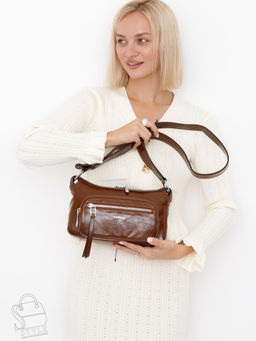 Сумка женская   58023-1SL brown Velina Fabbaino-Safenta