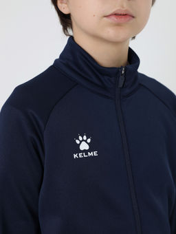 Детская олимпийка KELME Childrens Knitted Jacket (fleece) Dark Blue
