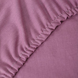 Простыня на резинке Атра 140х200х20, цвет клюква в сахаре бязь 120г/м, хлопок  фото 4