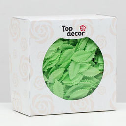 Лист розы малый 38 мм, светло-зеленый, 1000 шт.