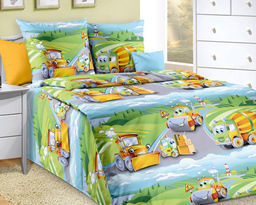 Постельное белье Дорожный патруль 1 Перкаль