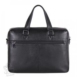 Портфель мужской кожаный 2094BSH black Heanbag  в Новосибирске