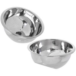 Дуршлаг из нержавеющей стали для риса 3л 25см