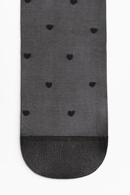 Patterned 20 denier tights - H&m фото 3