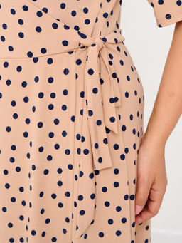 Платье MR008SS3 beige/blue - Maxroses фото 5