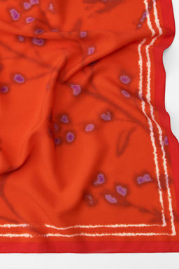 PRINTED SATIN SCARF - Zara фото 2