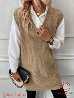 жилет женский удлиненный