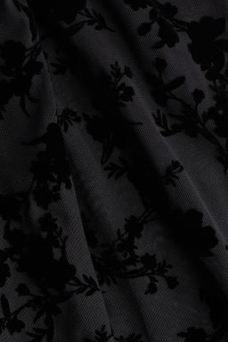 Vestido de tirantes con estampado afelpado - H&m фото 4