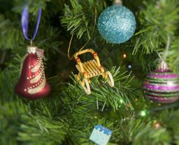 Елочные игрушки: Санки Большие 370-1