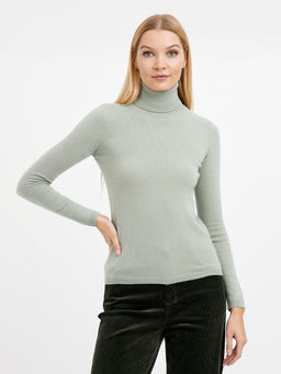 водолазка женская из шерсти приталенного силуэта - Glenfield фото 4