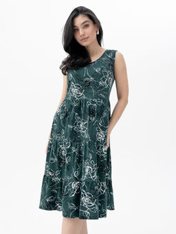 Сарафан( платье) с ярусной юбкой хлопок 100% - Binita фото 2