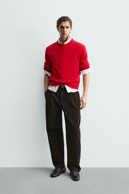 LIMITED EDITION FADED CORDUROY RELAXED FIT TROUSERS
