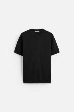REGULAR FIT KNIT T-SHIRT - Zara фото 7