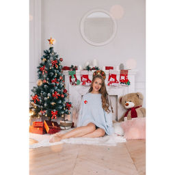 Брошь «Новогодняя» шапочка тёплая, цвет красный