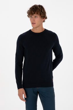 Erkek A__k Lacivert Kazak Sepette S_rpriz _ndirim - U.s. polo assn фото 3