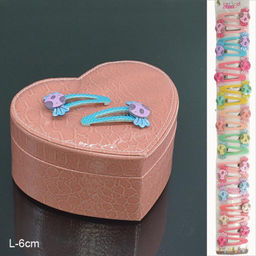 Заколка-зажим для волос Тик-Так 2 штуки Конфетка / 1490-12 /уп 10/АКЦИЯ