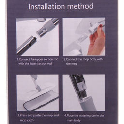 Швабра с распылителем и насадкой из микрофибры